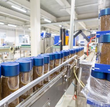 Maintaining uptime for coffee production line