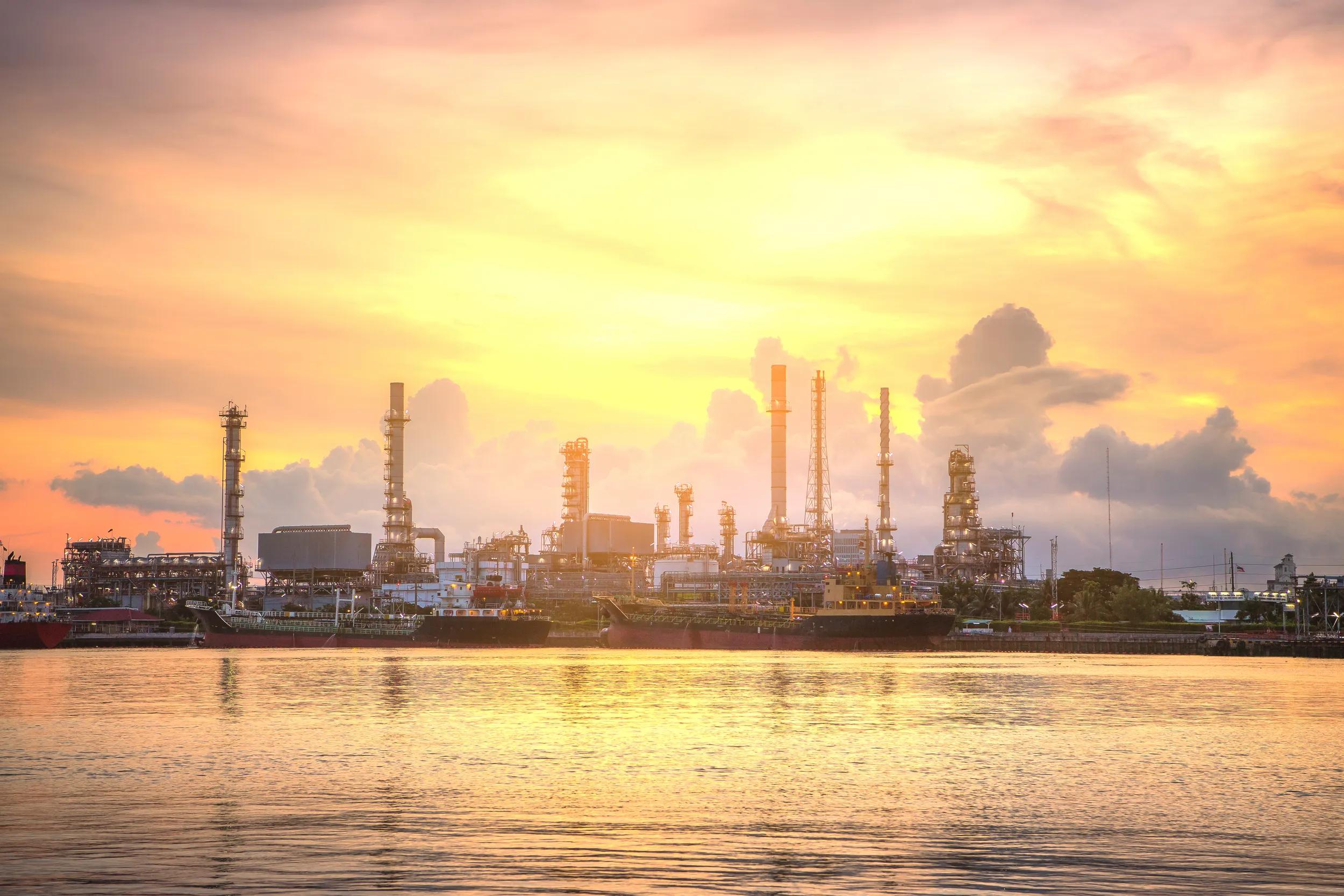 A refiner in the noth of Germany