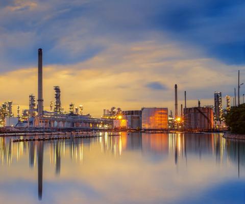 Refinery in europe - Belgium