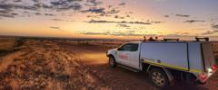 Emergency Camp Power, Fortescue Metals Group Ltd (FMG) iron ore mine, Nullagine, Western Australia