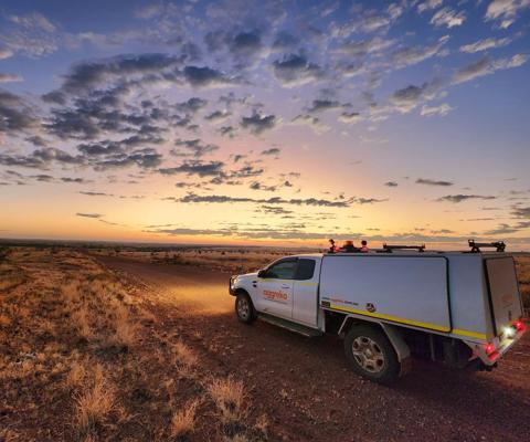 Emergency Camp Power, Fortescue Metals Group Ltd (FMG) iron ore mine, Nullagine, Western Australia