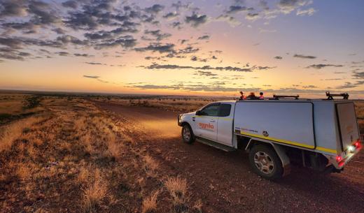 Emergency Camp Power, Fortescue Metals Group Ltd (FMG) iron ore mine, Nullagine, Western Australia