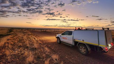 Emergency Camp Power, Fortescue Metals Group Ltd (FMG) iron ore mine, Nullagine, Western Australia