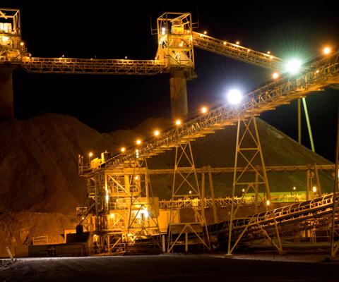 a large infrastructure  in Australia for a gold and copper mine.