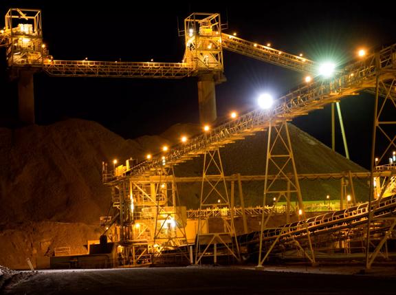 a large infrastructure  in Australia for a gold and copper mine.