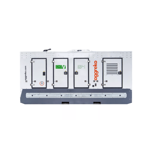 300 kVA Stage V Generator, Seitenansicht