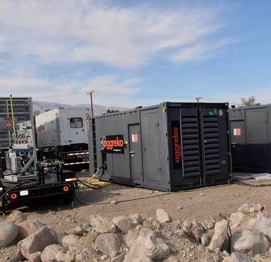 Using natural gas to fight death valley heat