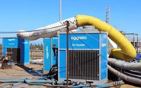 Cooling solutions for the military ship