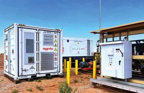 Battery storage system in Ivory Coast