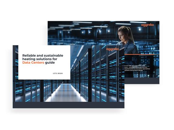 Cover of Aggreko's data center heating solutions brochure