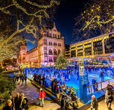 temperature control and cooling for ice rink outdoor seasonal winter events