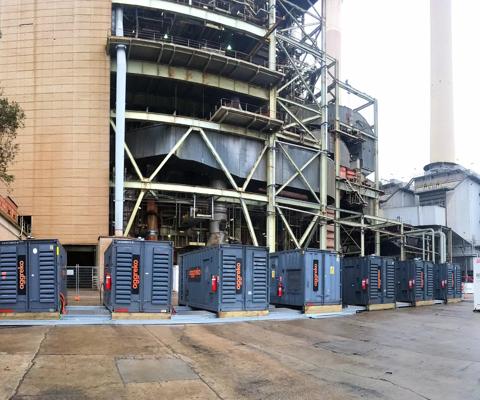 Hazelwood power station - standby generators