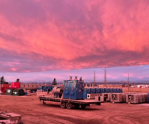 Warehouse project - heating
