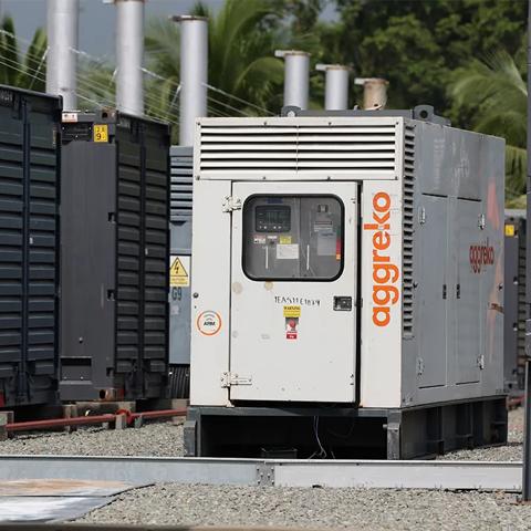 Termoelectrica de Aggreko en Costa Rica