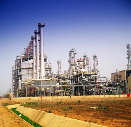 Oil refinery and petrochemical installations in Nigeria