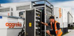 Aggreko technician
