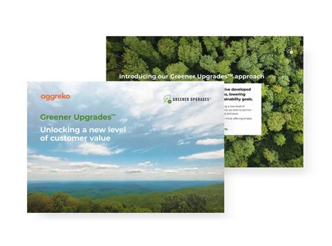 AGG NAM Greener Upgrades Brochure cover