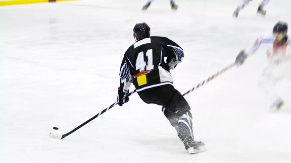 freezing an ice rink for an ice hockey series