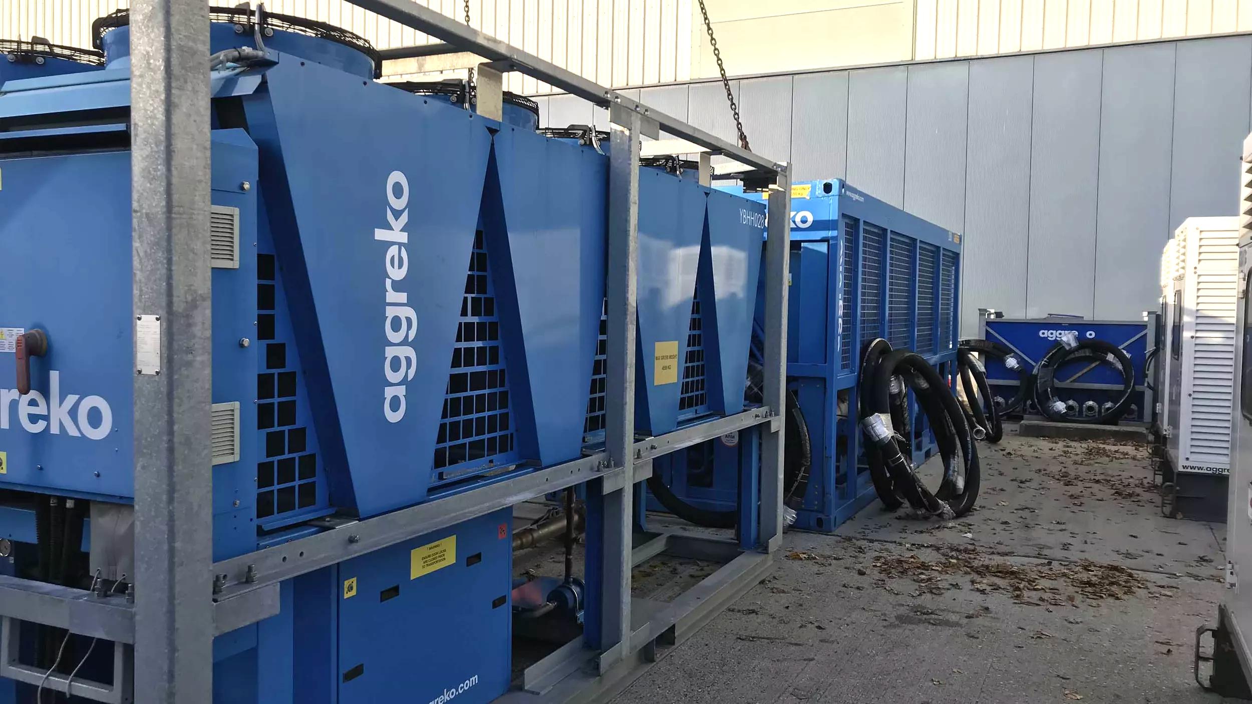 Case study - supermarket distribution centre - AHUs